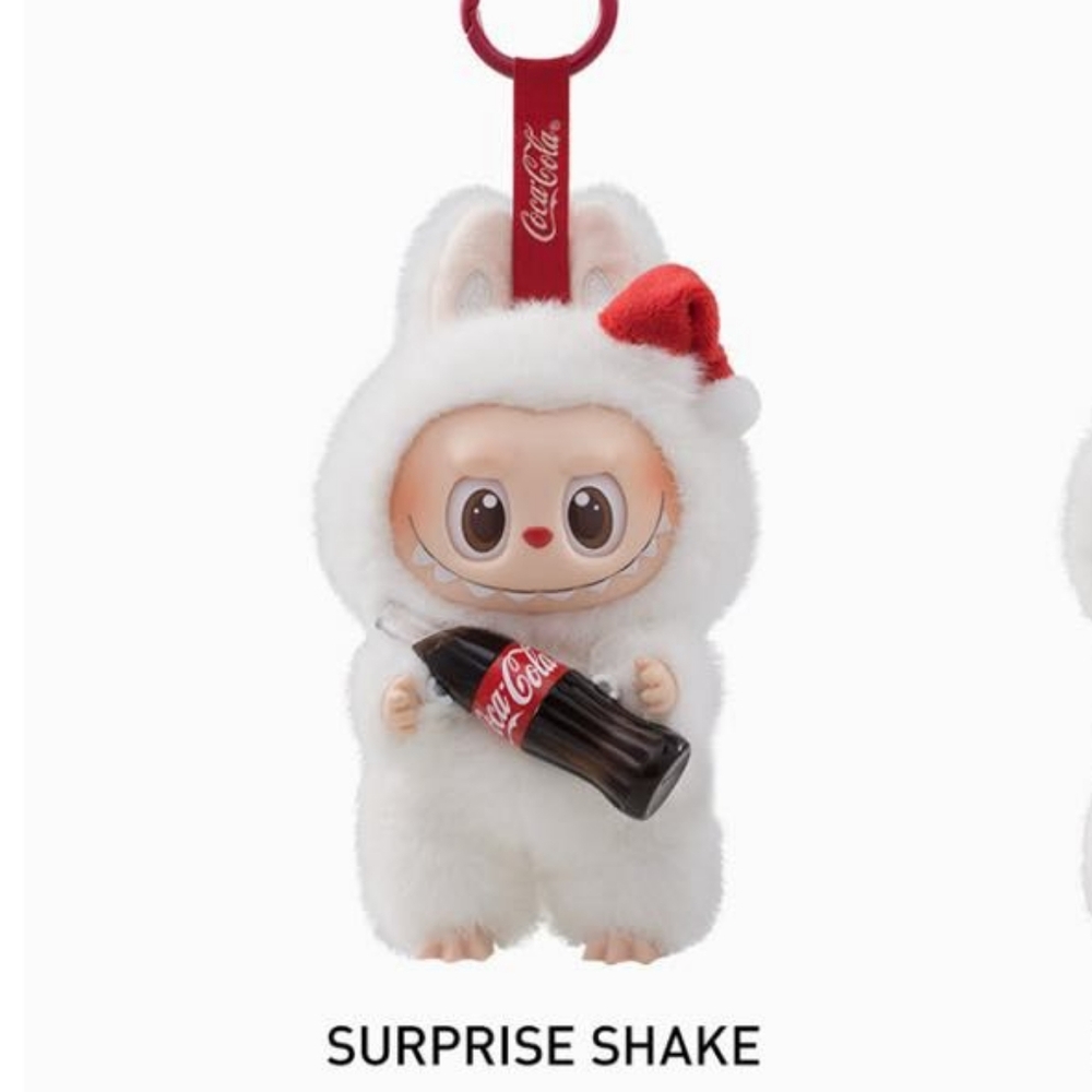 Pop Mart Labubu The Monsters Coca Cola Series Vinyl Plush Pendant Surprise Shake